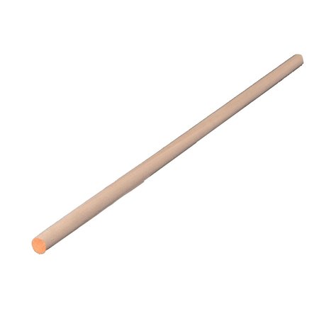 ALEXANDRIA MOULDING Round Ramin Hardwood Dowel 3/8 in. D X 48 in. L 20 pk Orange, 20PK 02538-R0048C1